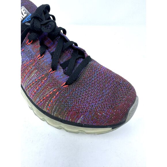 NIKE Men's size 10 FLYKNIT AIRMAX Running Trainers sneakers 620469 016  NEW - Picture 3 of 10
